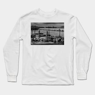 Sea Lions At Pier 39 San Francisco Long Sleeve T-Shirt